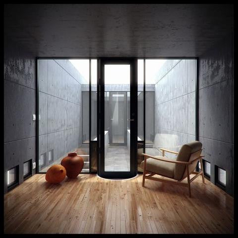 Concreto en diseño de interiores