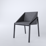 Silla TRI Tapizada/Pata Negra